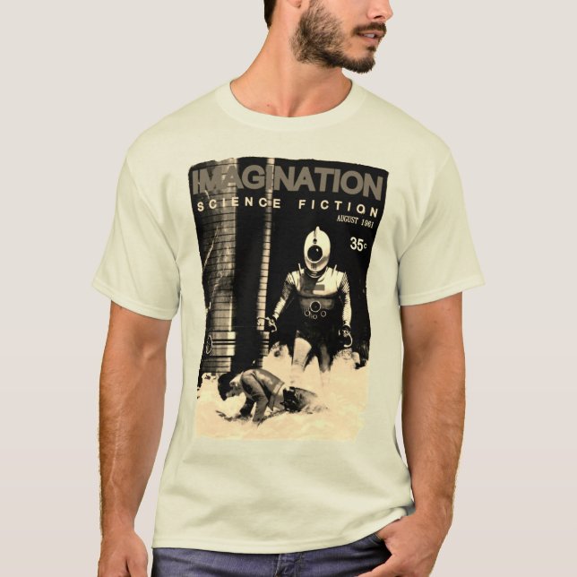 1960's IMAGINATION Science Fiction T-Shirt  (Front)