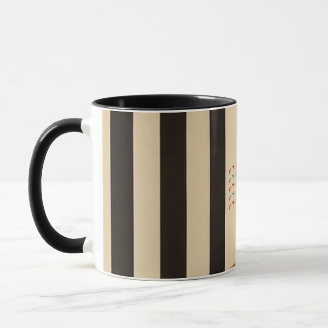 1960s Inspired Mug .. All Will Be Groovy (Left)