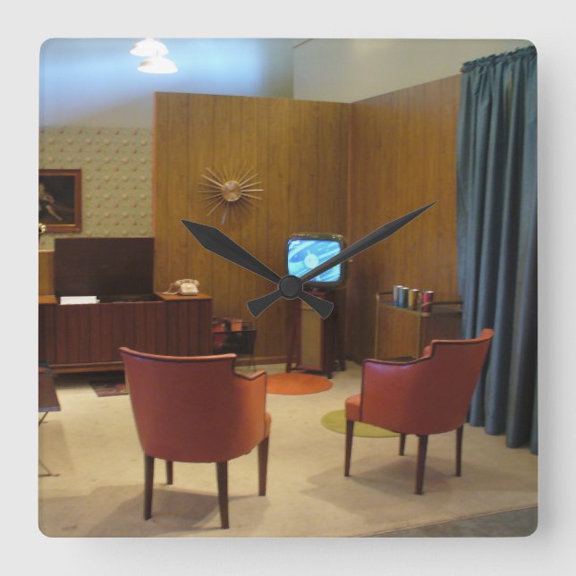 1960's Living Room Wall Clock by RoseWrites (Front)