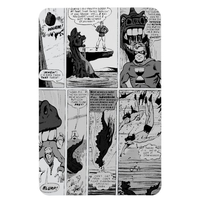 1960's Nemesis Funny Strip Magnet (Vertical)