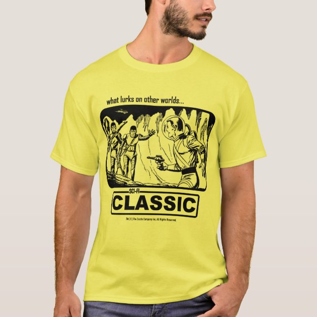 1960's SCI-FI Classic Graphic T-Shirt (Front)