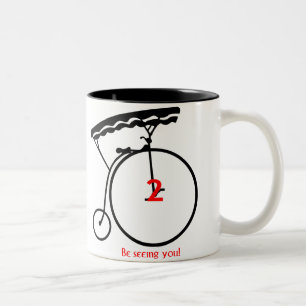 1960's The Prisoner- Number 2 "Be seeing you!" Mug