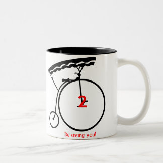 1960's The Prisoner- Number 2 "Be seeing you!" Mug