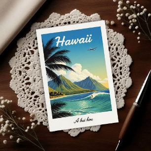 1960s Vintage Hawaiian Travel Postcard