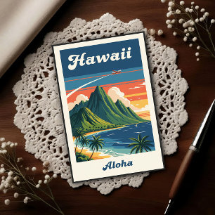 1960s Vintage Hawaiian Travel Postcard