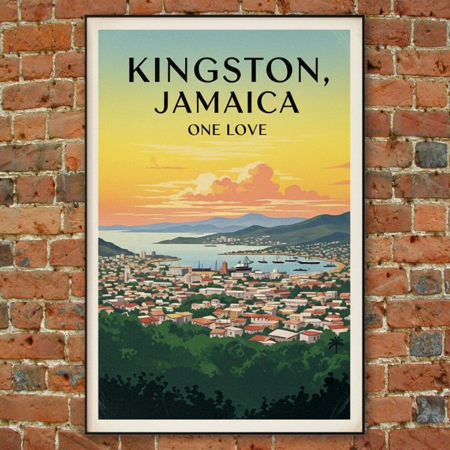 1960s Vintage Jamaica Travel Poster (Creator Uploaded)
