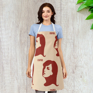 1960s Woman Apron