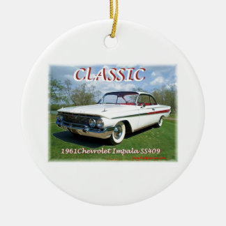 1961_Chevrolet_Impala Ceramic Tree Decoration