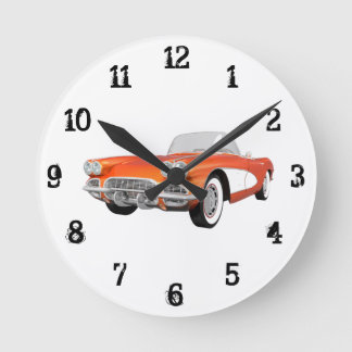 1961 Corvette: Wall Clock