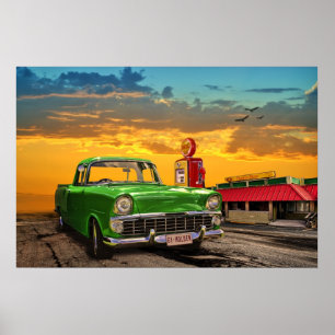 1961 EK Holden Ute Poster