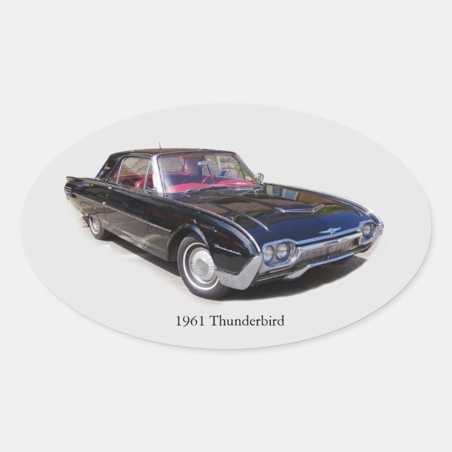 1961 Thunderbird sticker (Front)