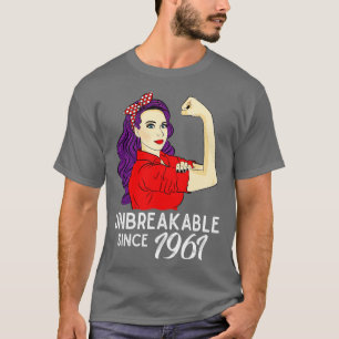 1961 Vintage 60th Birthday 60 Year Old Bday Since T-Shirt