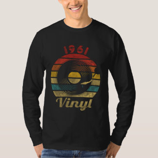 1961 Vinyl Retro Record Vintage Music T-Shirt