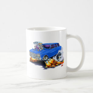 1962-65 Nova Blue Wagon Coffee Mug