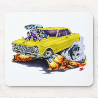 1962-65 Nova Yellow Car Mouse Mat