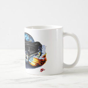 1962 Corvette Black Car Coffee Mug