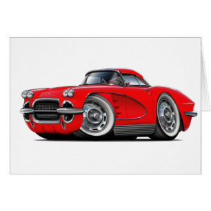 1962 Corvette Red Car