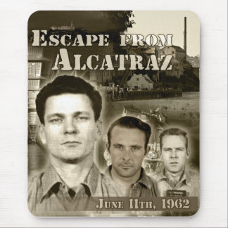 1962 Escape from Alcatraz Mouse Mat