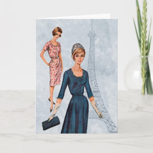 1962 Fashion Card (Front)