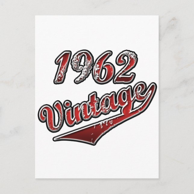 1962 Vintage Postcard (Front)