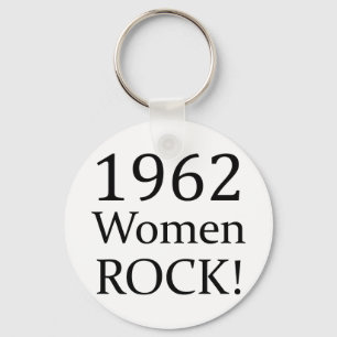 1962 Women Rock Key Ring