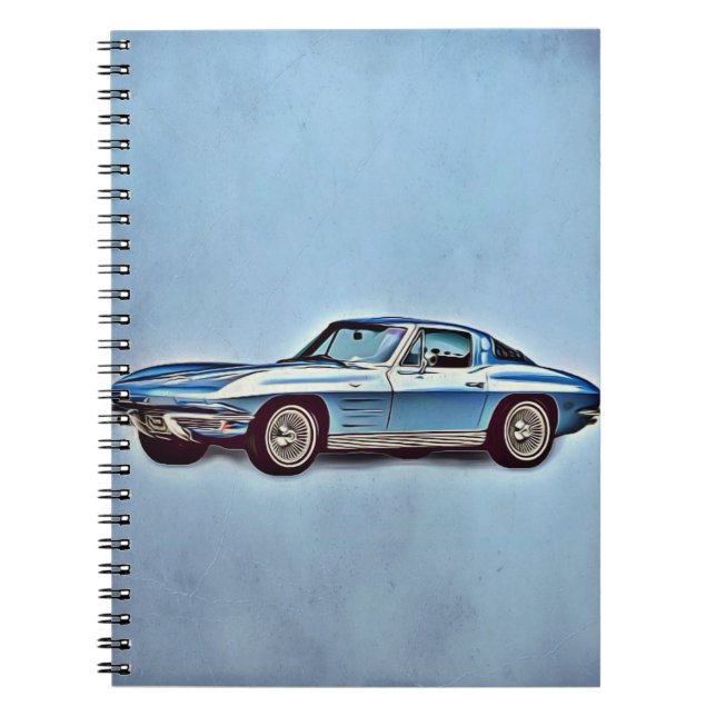 1963 Chevrolet Corvette Sting Ray Coupe Notebook (Front)