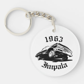 1963 Chevrolet Impala Lowrider Low Rider 63 Chevy Key Ring