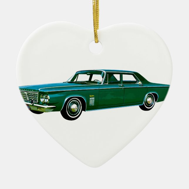 1963 Chrysler New Yorker Ceramic Tree Decoration (Front)