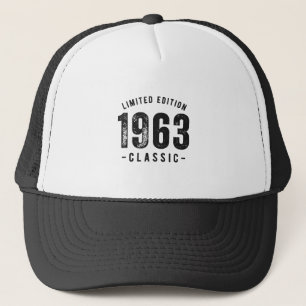 1963 Classic Birth Year Trucker Hat