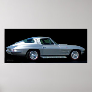 1963 CORVETTE POSTER