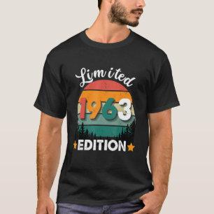 1963 Edition Vintage Year 1963 Retro T-Shirt
