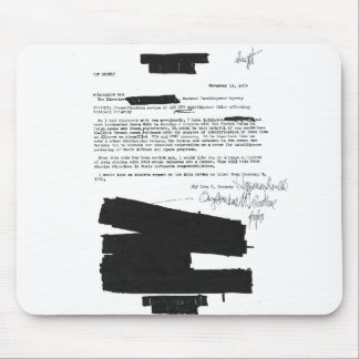 1963 Kennedy memo regarding UFOs Mouse Mat