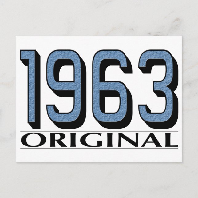 1963 Original Postcard (Front)