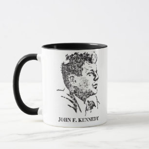 1963 profile of John F. Kennedy Mug