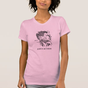 1963 profile of John F. Kennedy T-Shirt