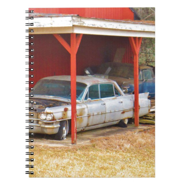 1963 Silver Sadan deville Notebook (Front)