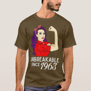 1963 Vintage 58th Birthday 58 Year Old Bday Since T-Shirt