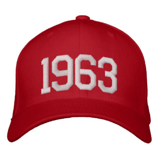 1963 Year Embroidered Hat