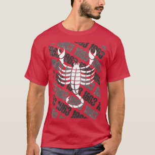 1963 Zodiac Birthday Gift Horoscope Scorpio T-Shirt