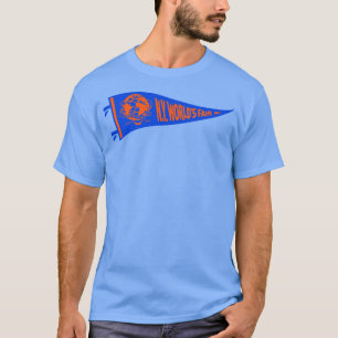 196465 New York Worlds Fair Pennant Full Colour T-Shirt