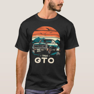 1964 64 GTO Classic Car Old School Muscle Vintage T-Shirt