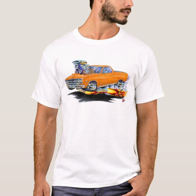 1964-65 El Camino Orange Truck T-Shirt (Front)