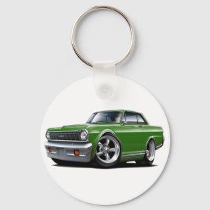 1964-65 Nova Green Car Key Ring