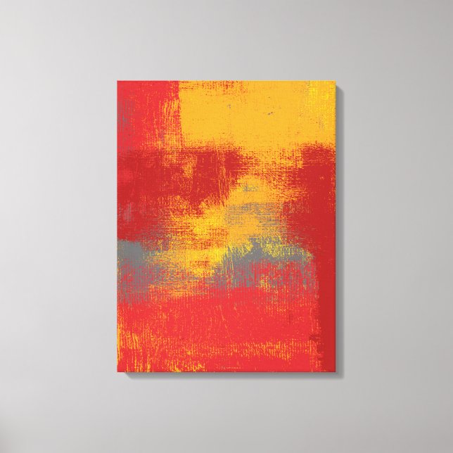 1964 Abstract Canvas Print (Front)
