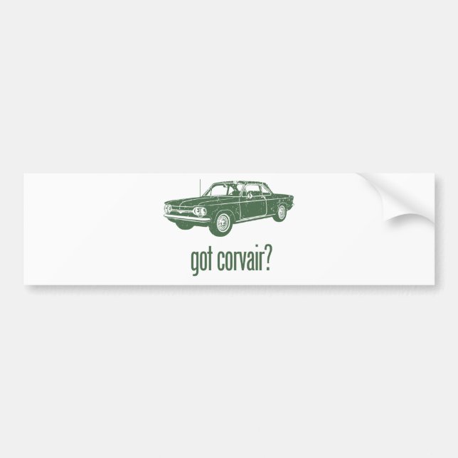 1964 Chevrolet Corvair Bumper Sticker (Front)