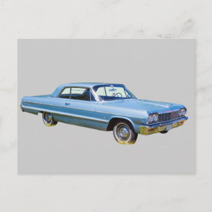1964 Chevrolet Impala Antique Car Postcard