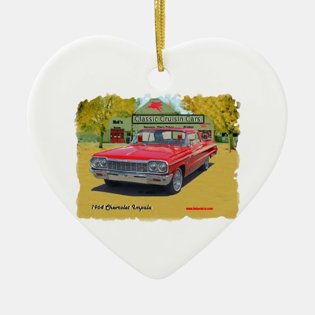 1964_Chevrolet_Impala Ceramic Tree Decoration (Front)