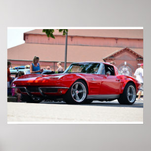 1964 Corvette Poster