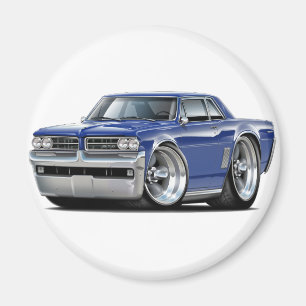 1964 GTO Dk Blue Car Magnet
