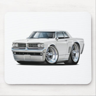 1964 GTO White Car Mouse Mat